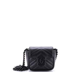 Gucci Gg Marmont Flap Belt Bag #218249G14B